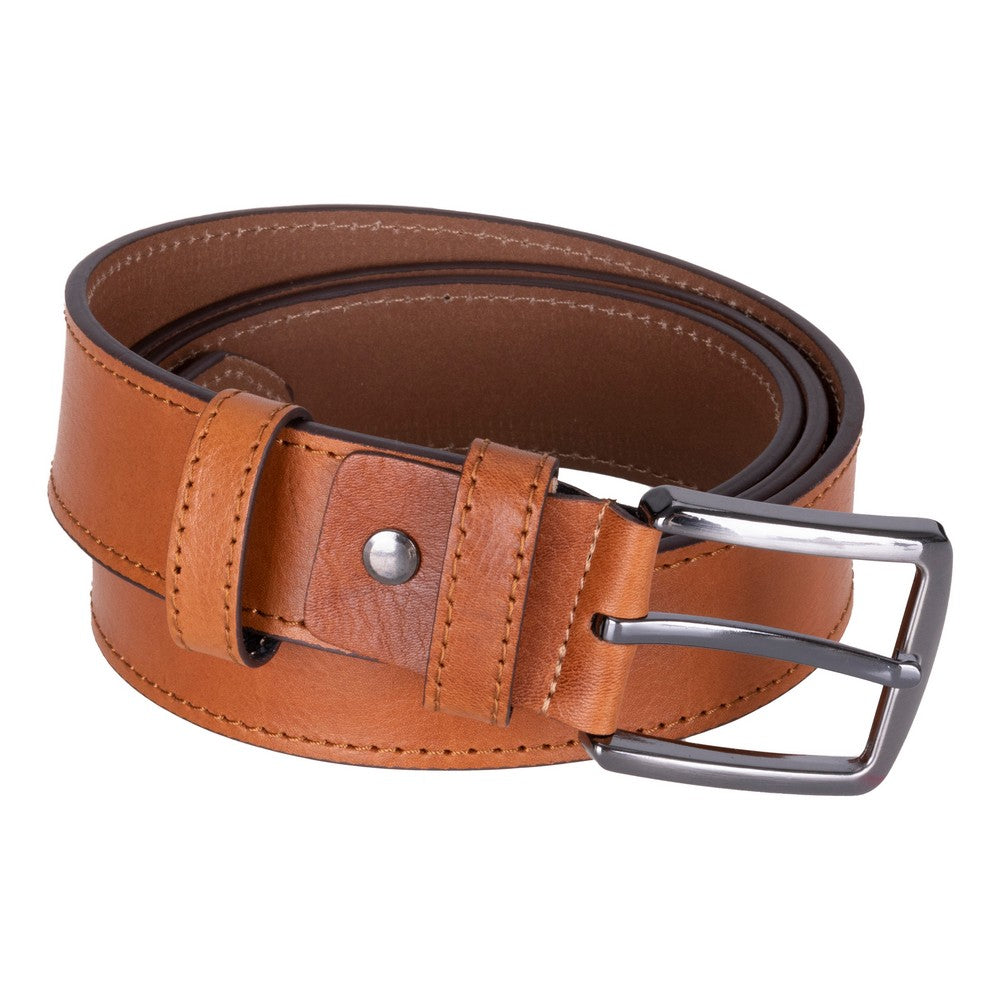 Bloominbag-Bloom Belt Heritage Camel Hakiki Deri Erkek Kemer 105cm-4-roqelvaxirum.shop