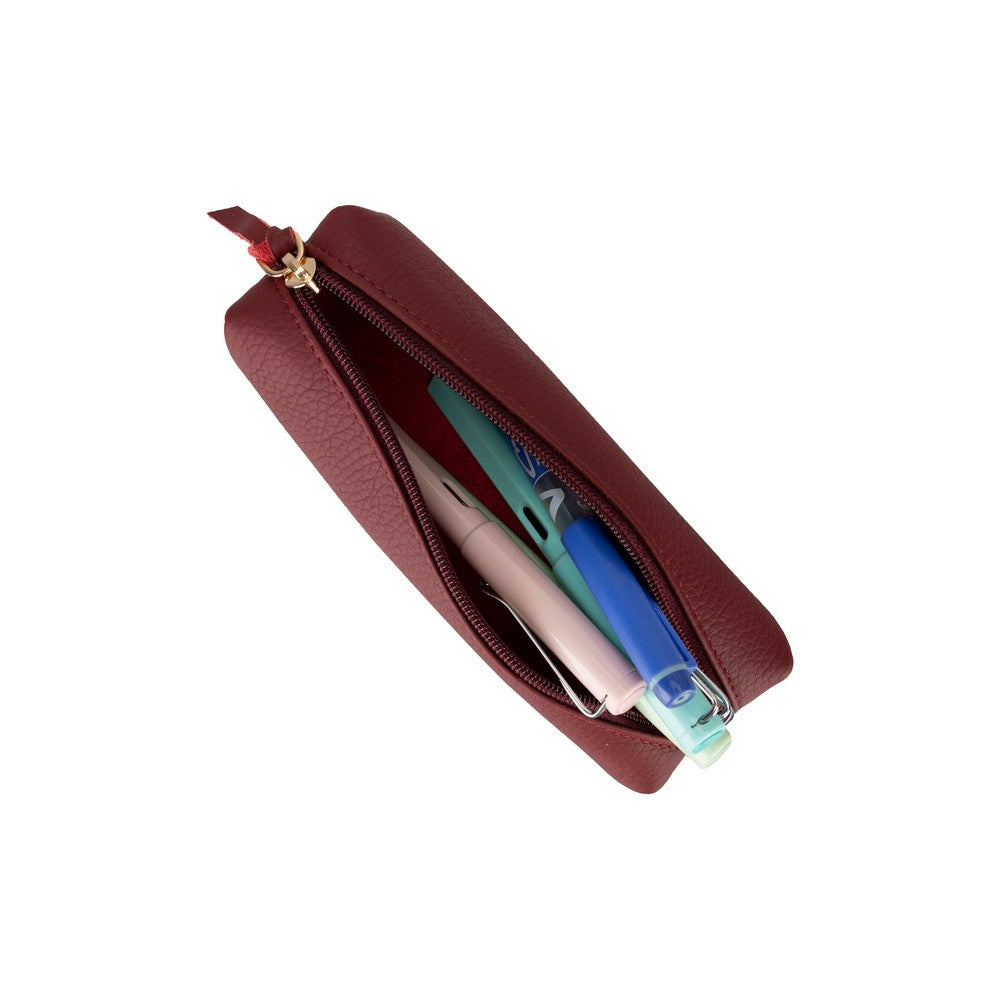 Bloominbag-Bloom Box Carobwood Deri Makyaj çantası-4-roqelvaxirum.shop