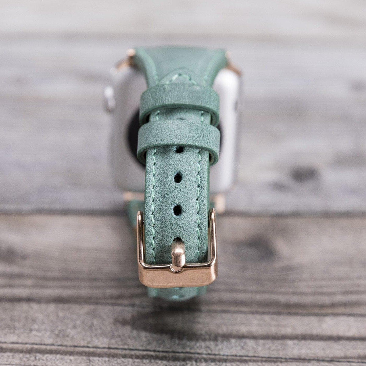 Bloomband Signature Aqua Deri Apple Watch Kordonu(44/45/46/49Mm)