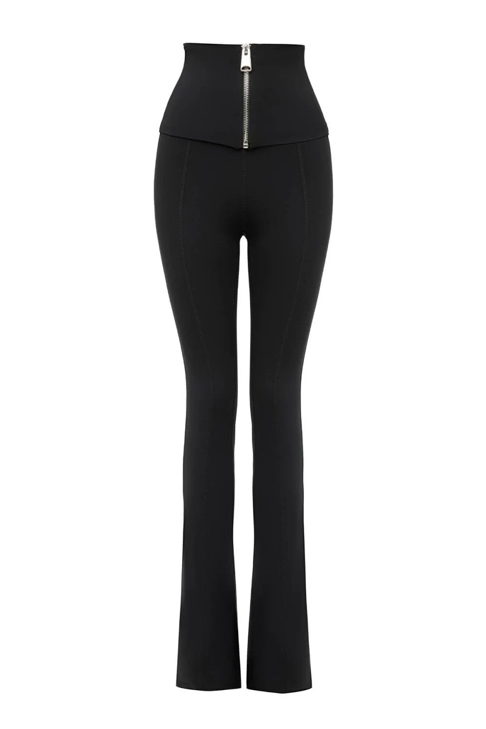 Bo&Po-Annalisa Corset Flare Leggings-Activewear-1-roqelvaxirum.shop