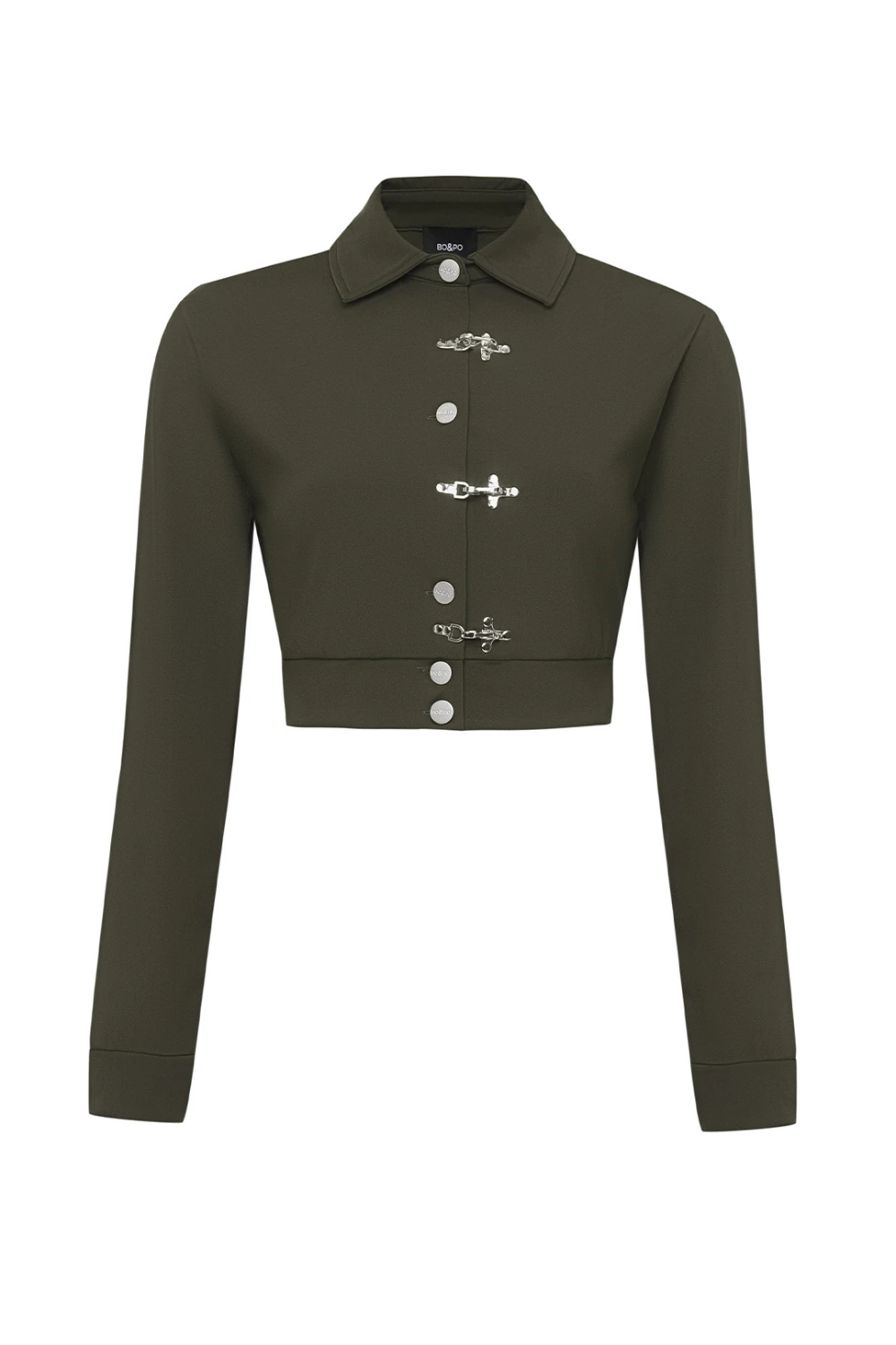 Bo&Po-Gaia Jacket Khaki-Ceket-1-roqelvaxirum.shop