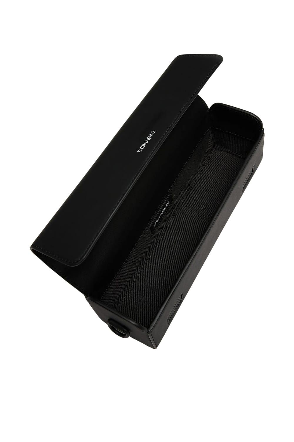 Bonabag-Longi Black-Omuz Çantası-4-roqelvaxirum.shop