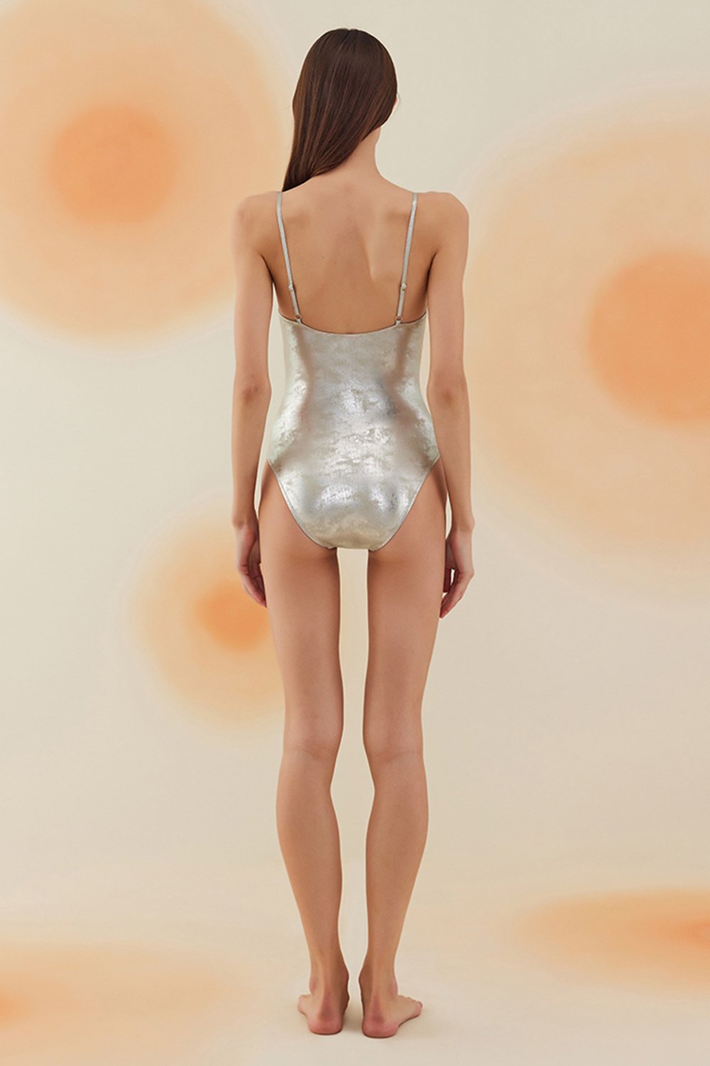 Bonesta-Badain Shiny Sonic Silver Bağcıklı V Yaka Mayo-Bikini & Mayo-4-roqelvaxirum.shop