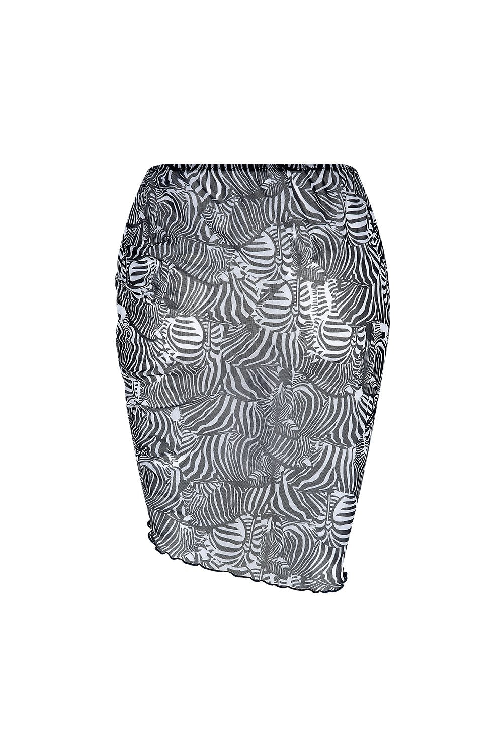 Bonesta-Harper Zebra Desenli Büzgülü Yırtmaçlı Pareo Etek-Pareo & Bandana-2-roqelvaxirum.shop