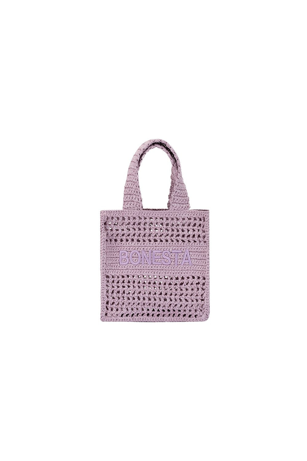 Bonesta-Positano Mini Lavender Plaj Çantası-Omuz Çantası-1-roqelvaxirum.shop