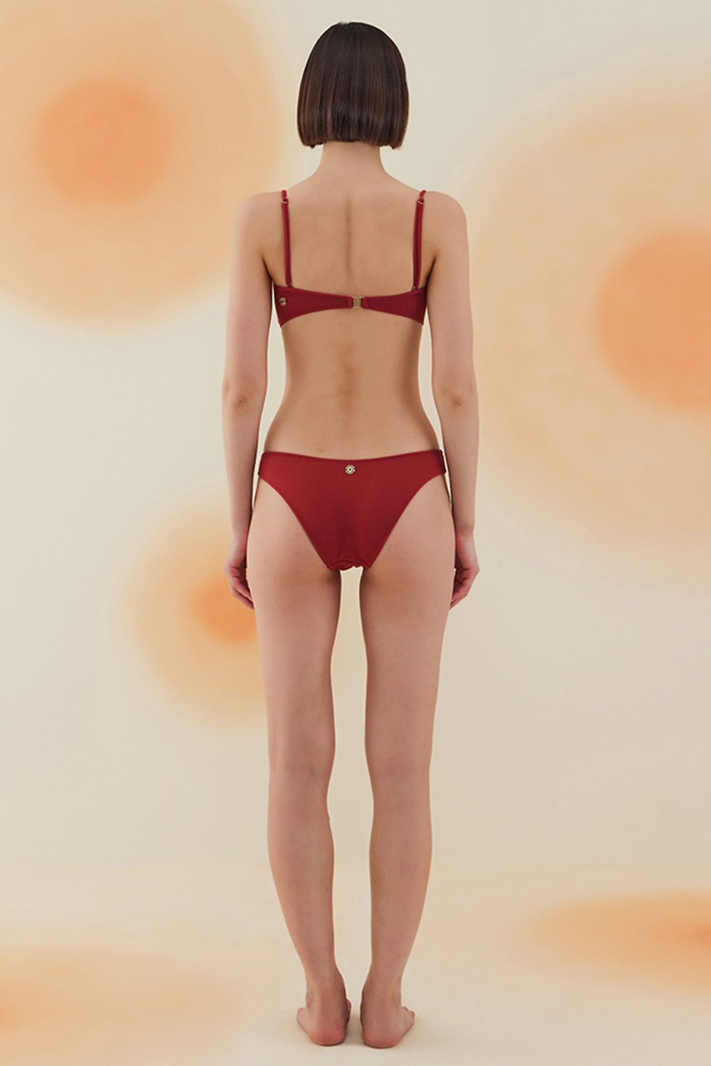 Bonesta-Yucca Burgundy Terry Askılı Atlet Bikini Takımı-Bikini & Mayo-3-roqelvaxirum.shop