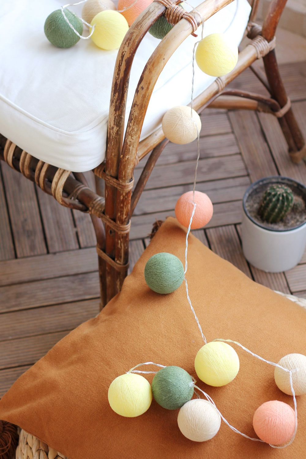Boule De Petite-Colors Of Autumn Işıklı Top Aydınlatma-Dekoratif Aydınlatma-1-roqelvaxirum.shop