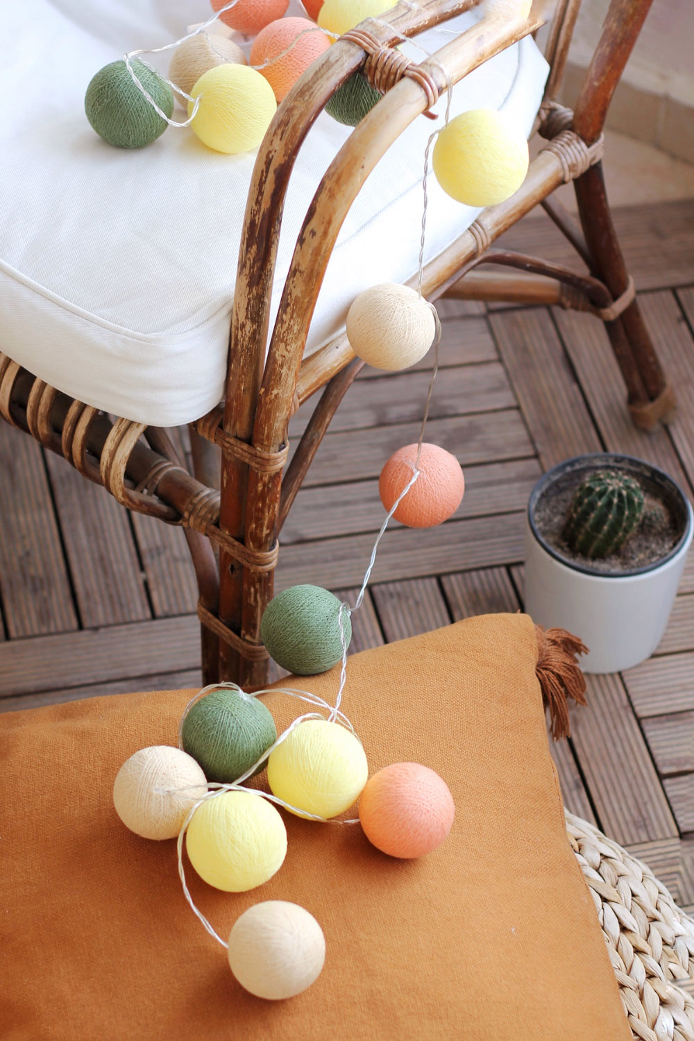 Boule De Petite-Colors Of Autumn Işıklı Top Aydınlatma-Dekoratif Aydınlatma-3-roqelvaxirum.shop