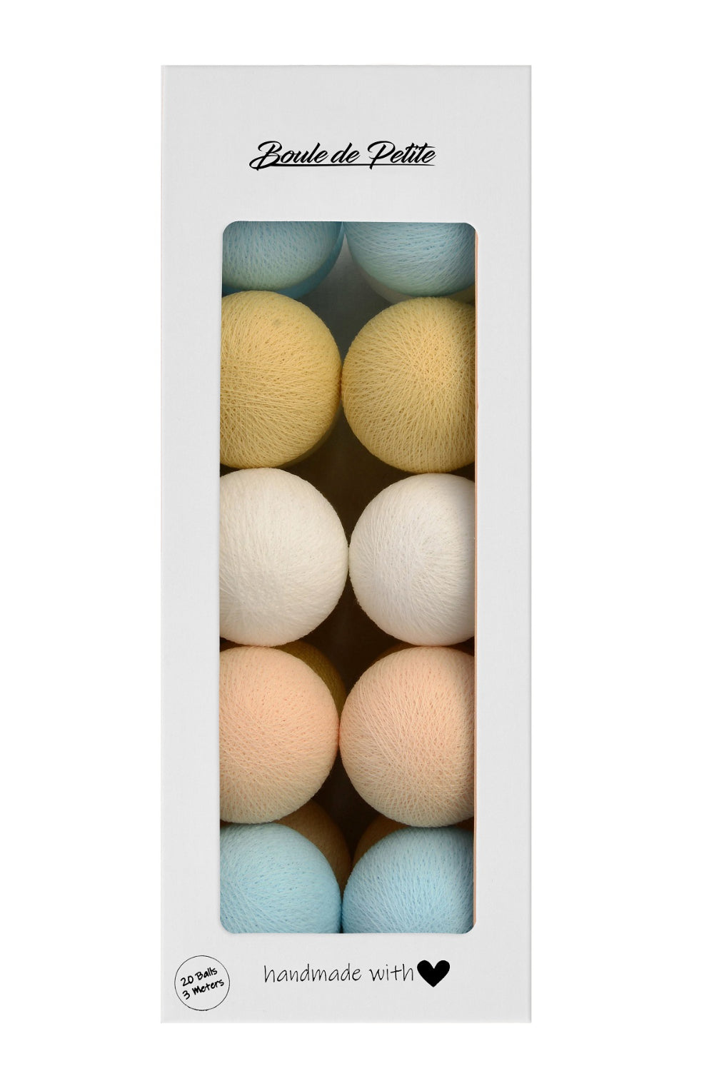 Boule De Petite-Creamy Işıklı Top Aydınlatma-Dekoratif Aydınlatma-2-roqelvaxirum.shop