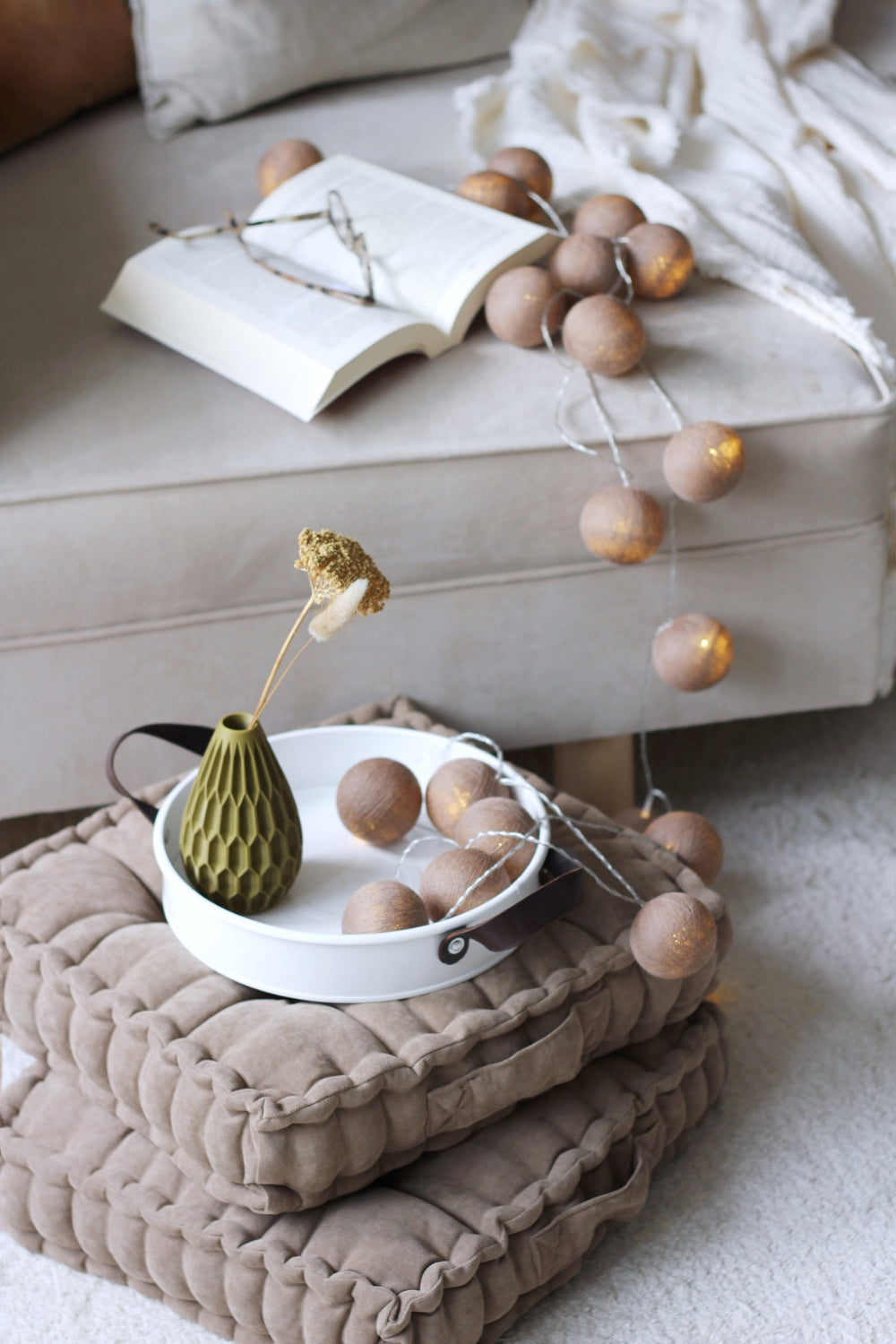 Boule De Petite-Soft Brown Işıklı Top Aydınlatma-Dekoratif Aydınlatma-1-roqelvaxirum.shop