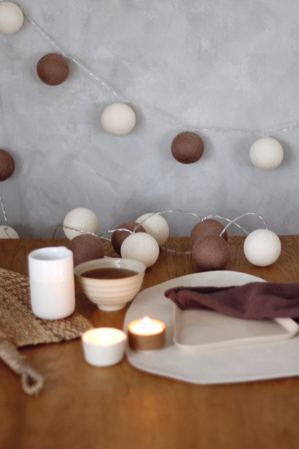 Boule De Petite-Vanilla Işıklı Top Aydınlatma-Dekoratif Aydınlatma-1-roqelvaxirum.shop