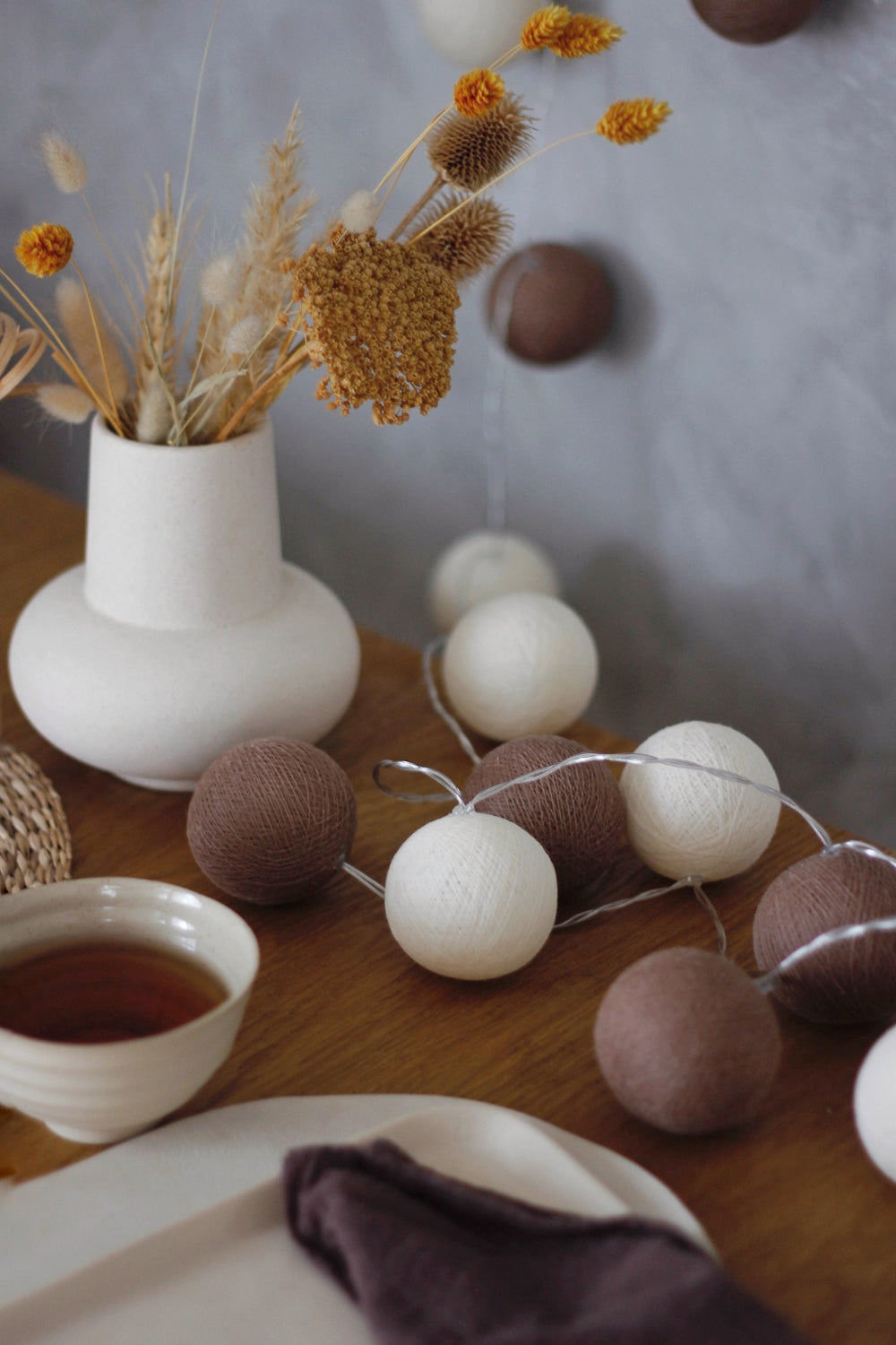Boule De Petite-Vanilla Işıklı Top Aydınlatma-Dekoratif Aydınlatma-3-roqelvaxirum.shop