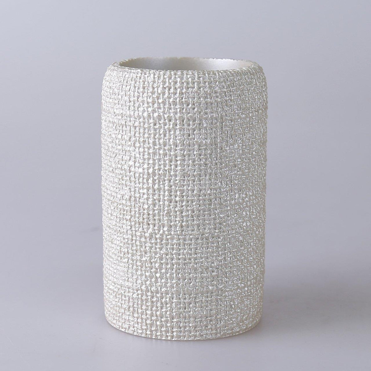 By Selim Natural İnci 5 Parça Polyester Banyo Seti