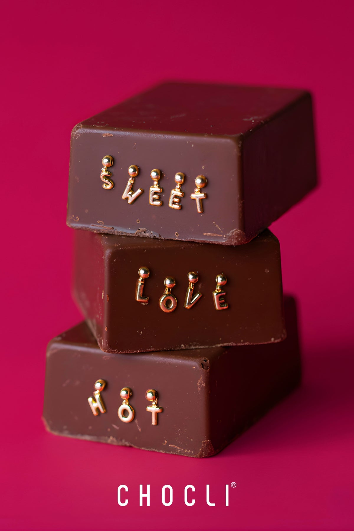 Chocli 18 Ayar Altın Kaplama Charm Harf - T