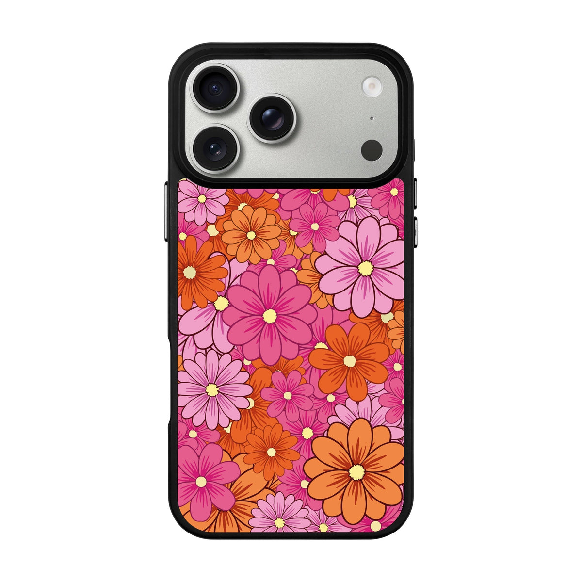 Flower Pop-Blur Kılıf Magsafe Özellikli - Iphone 17
