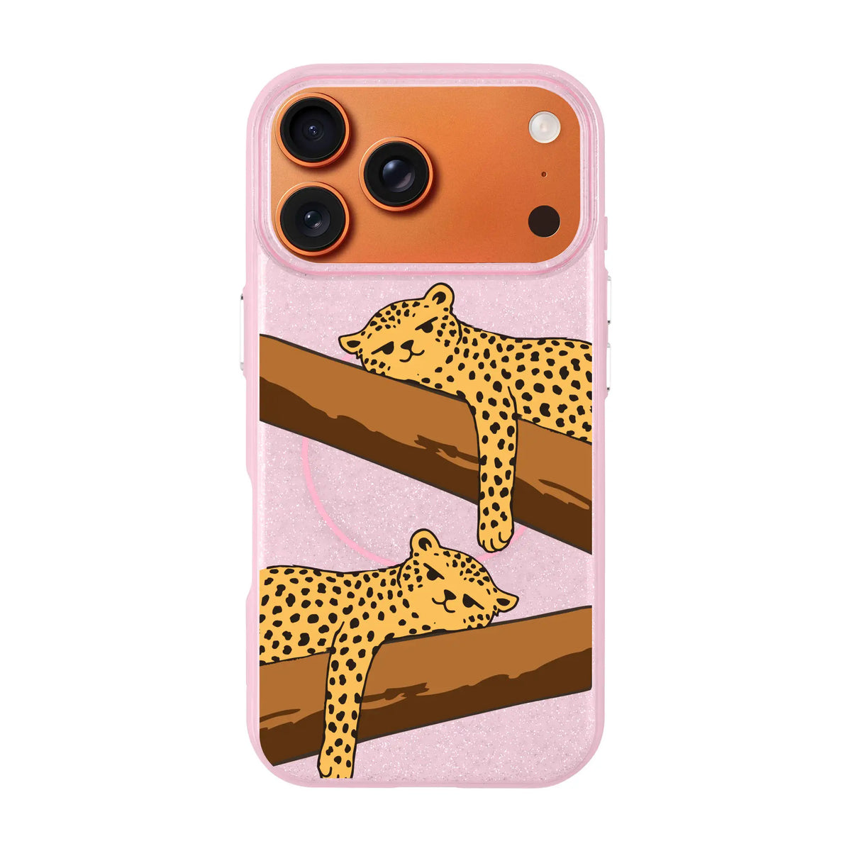 Leopard Siesta-Radiant Kılıf Magsafe Özellikli - Iphone 17 Pro Max