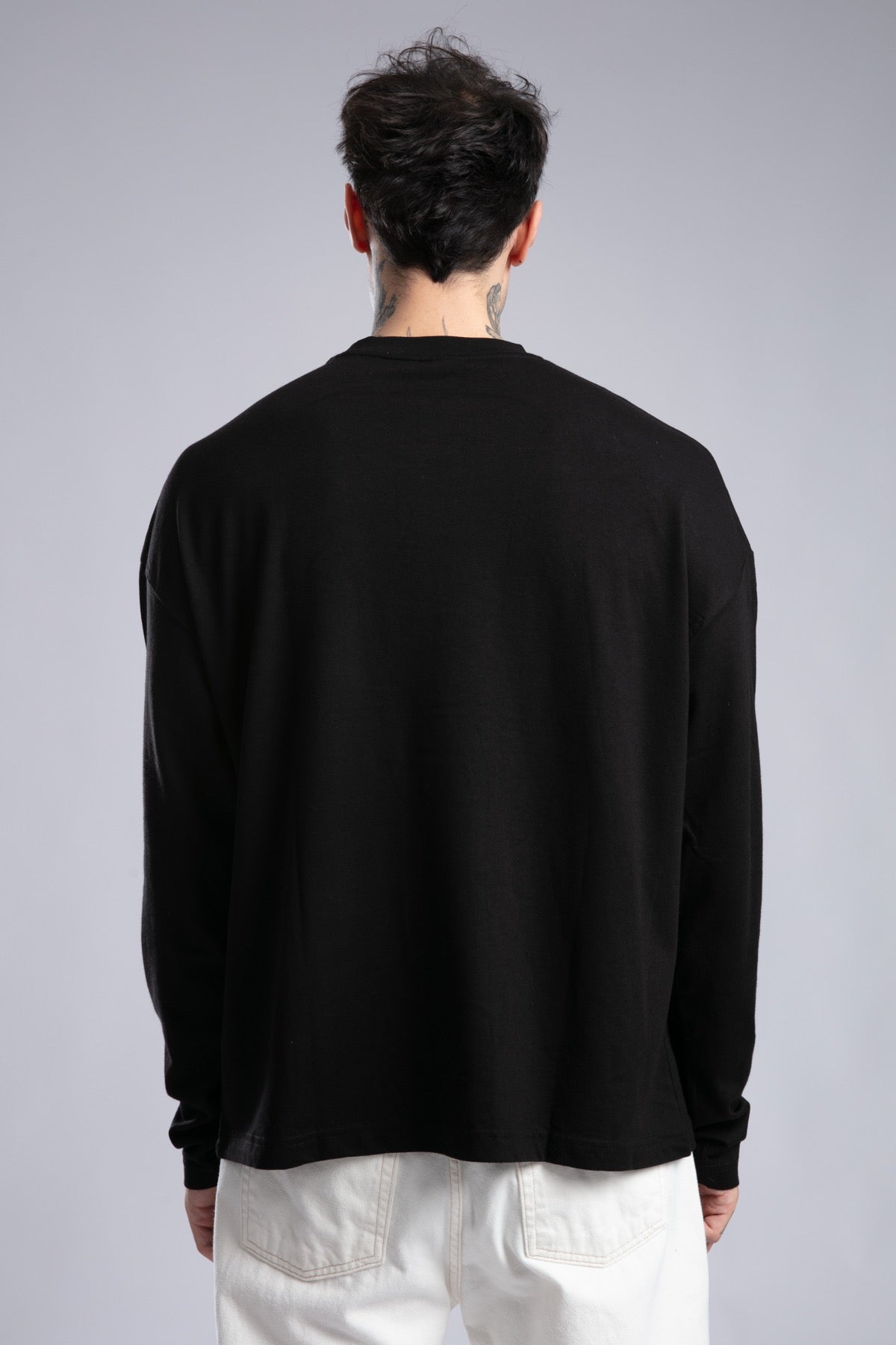 Catch-Minimal Logo Baskılı İnce Sweatshirt-Sweatshirts & Hoodies-4-roqelvaxirum.shop