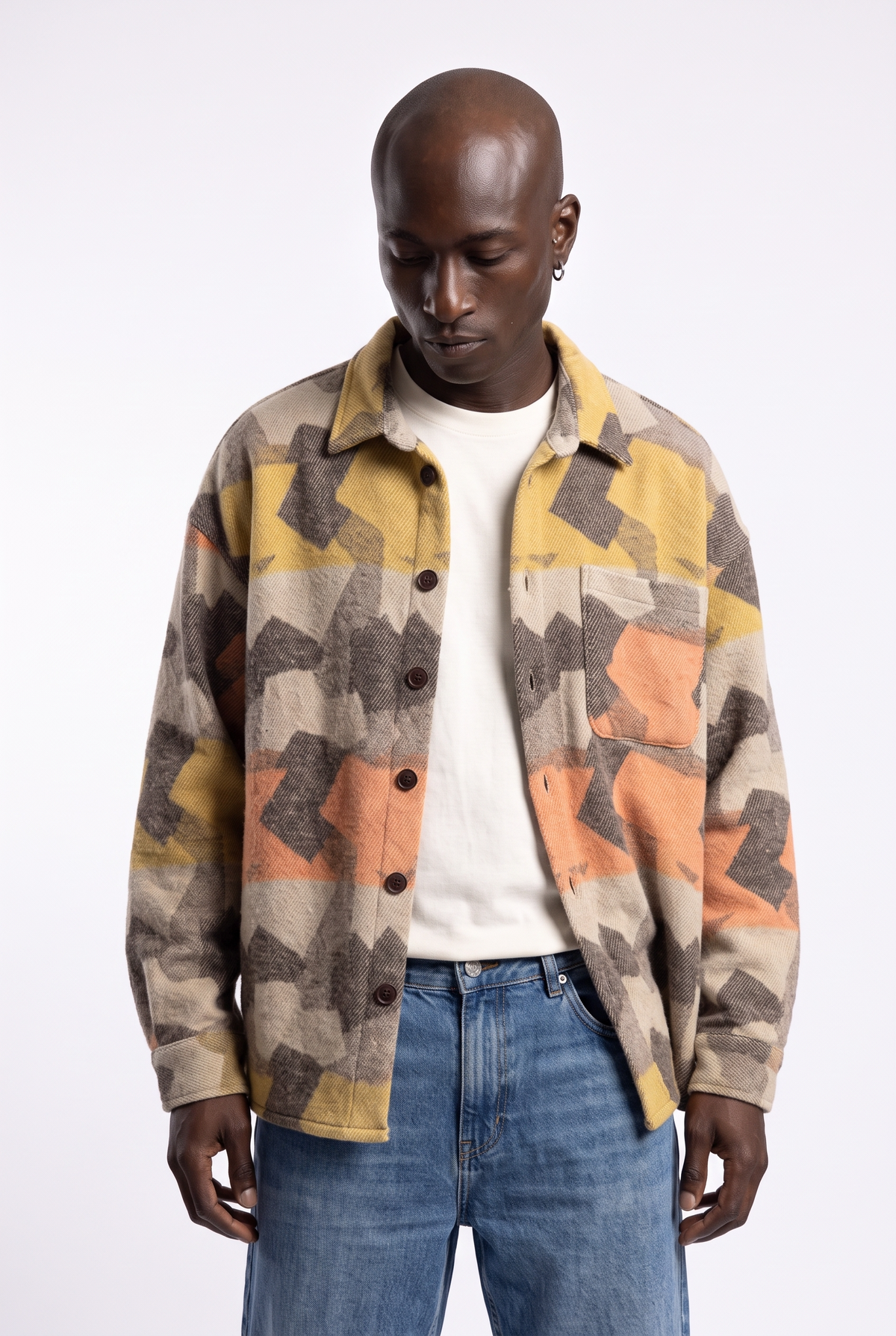 Oversize Flanel Oduncu Gömlek