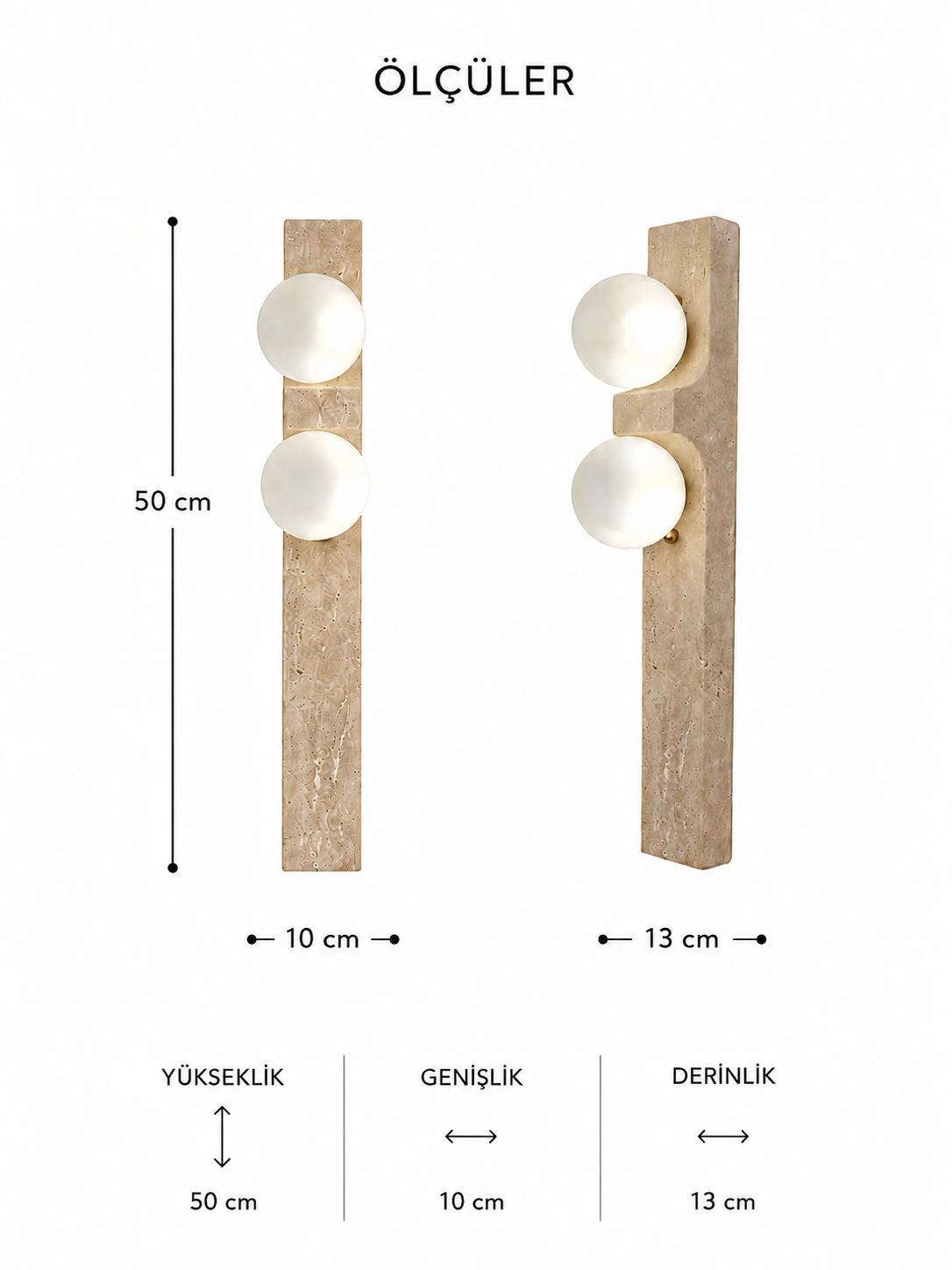 Lumiana-Caldera Tall Traverten İkili Aplik-Aplik-4-roqelvaxirum.shop