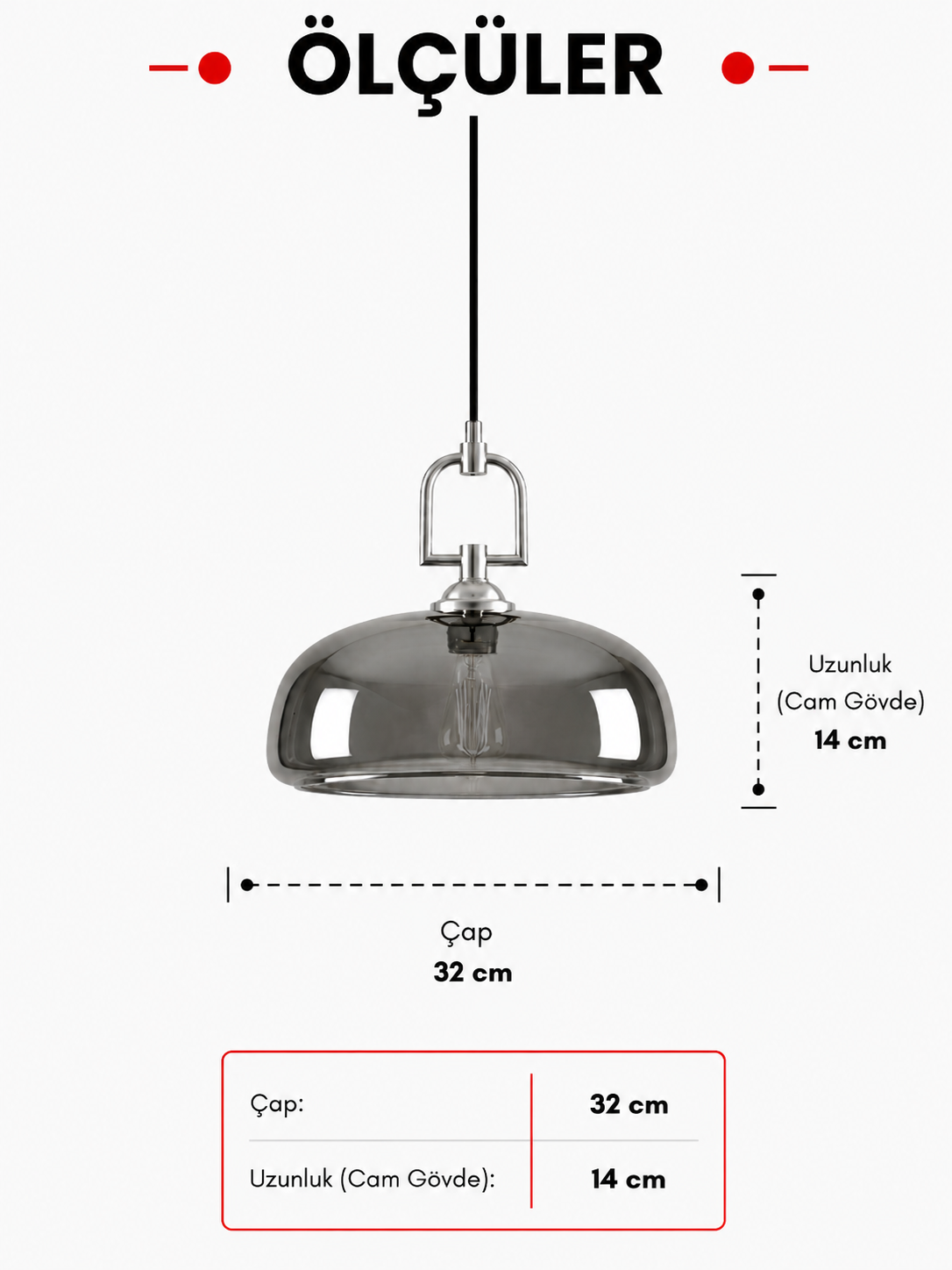 Lumiana-Aurelia Large Cam Sarkıt Gümüş-Avize-4-roqelvaxirum.shop