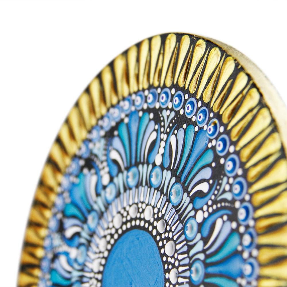 Coho Objet-Coho Art El Yapımı Dekoratif Nazar Mandala Sembolü-Duvar Dekorları-2-roqelvaxirum.shop