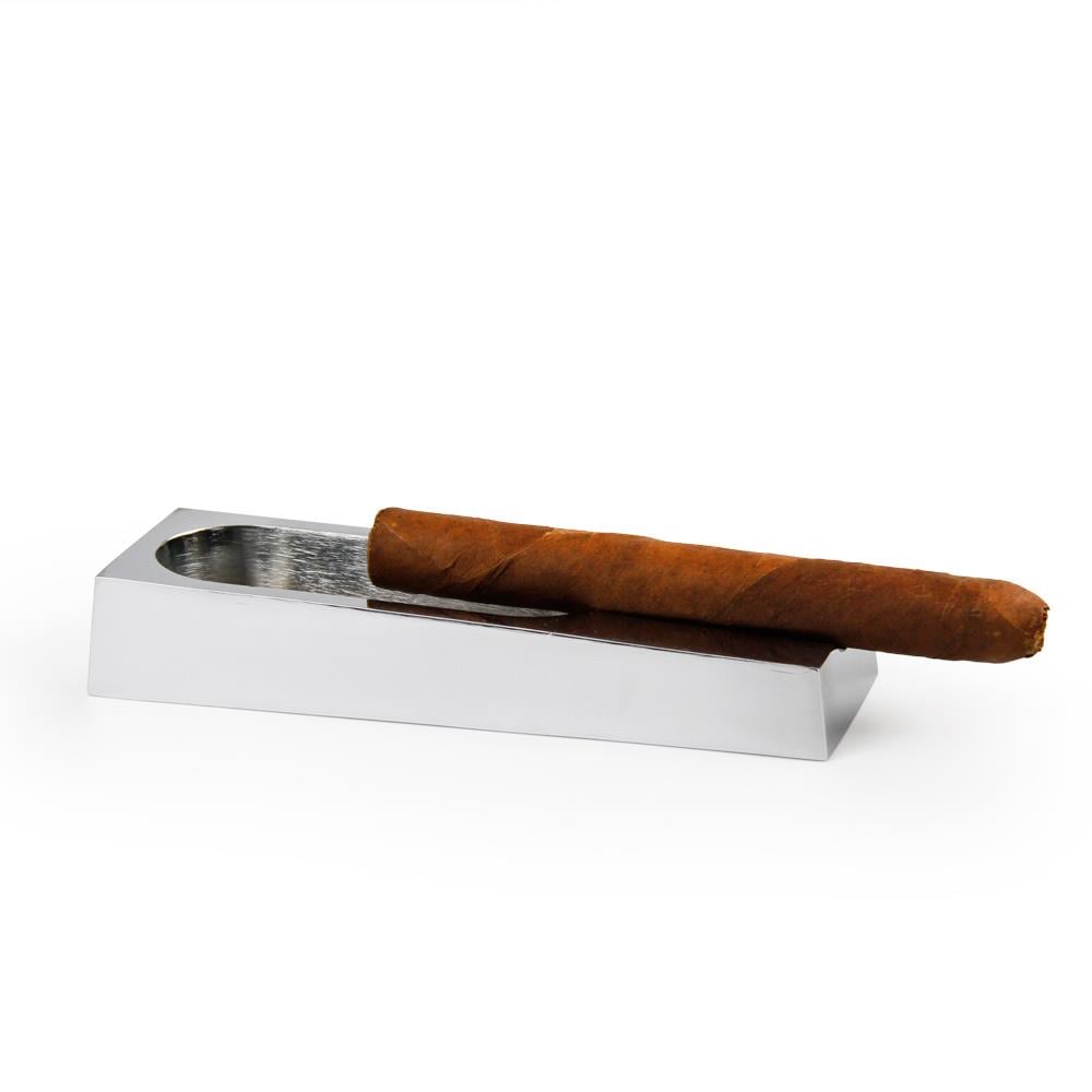Coho Objet-Coho Patron Chrome Edition Pirinç Puro Küllük-COHO Puro & Viski Aksesuarları-1-roqelvaxirum.shop