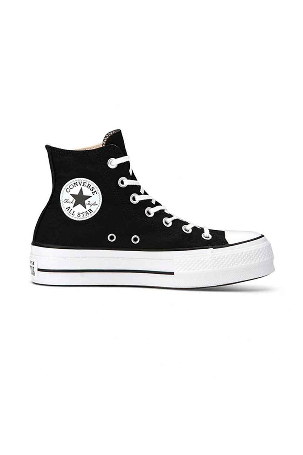 Converse-Canvas Platform Chuck Taylor All Star Hi Black/White/White-Sneakers-1-roqelvaxirum.shop