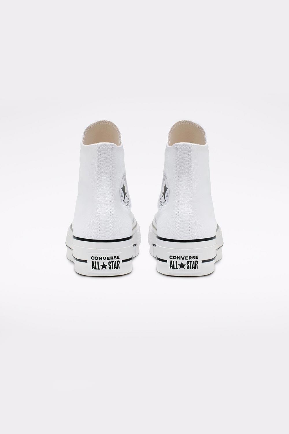 Converse-Canvas Platform Chuck Taylor All Star Hi White/Black/White-Sneakers-5-roqelvaxirum.shop