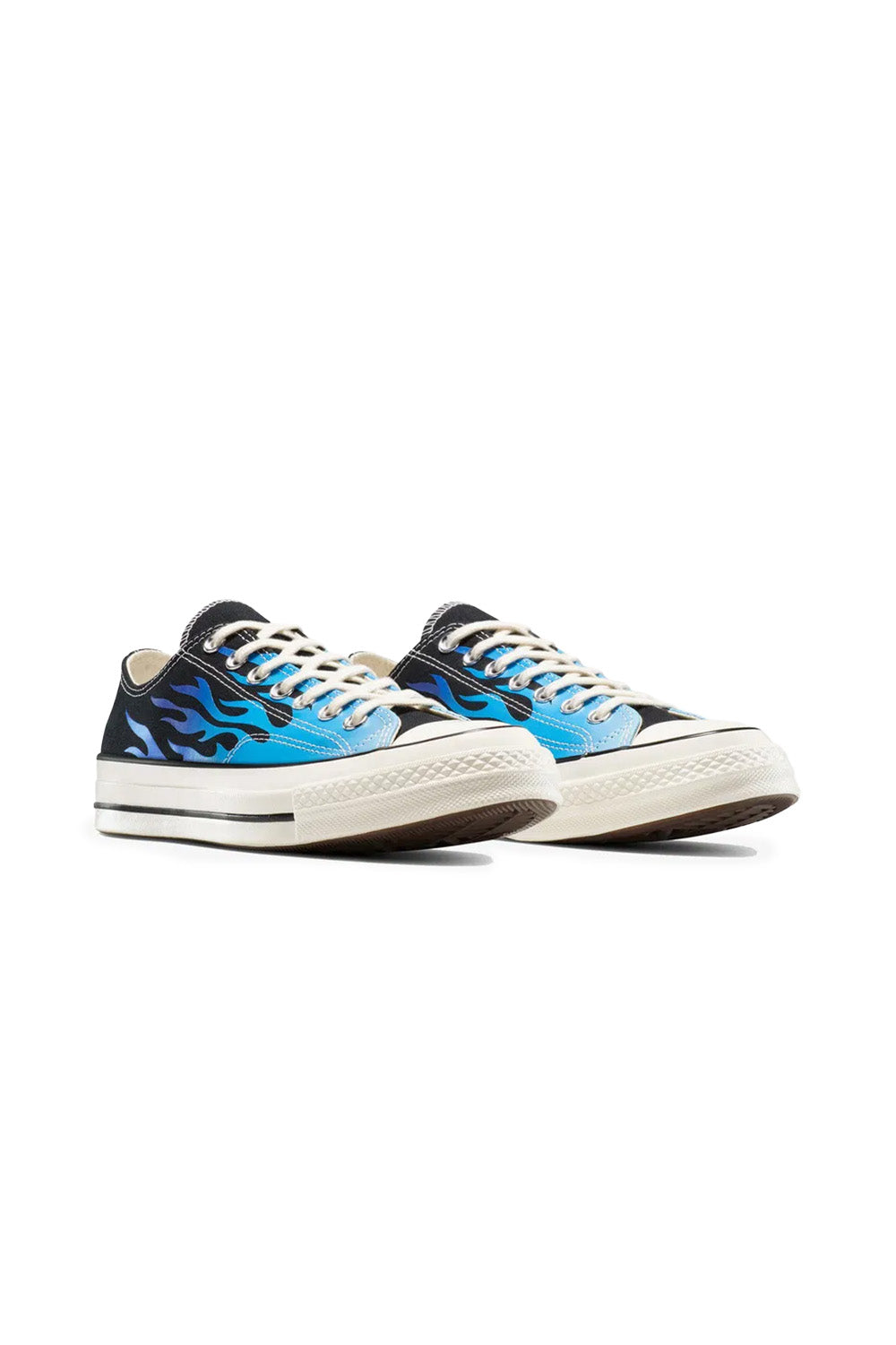 Converse-Chuck 70 Blue Fire Alev Desenli Erkek Sneakers-Sneakers-2-roqelvaxirum.shop