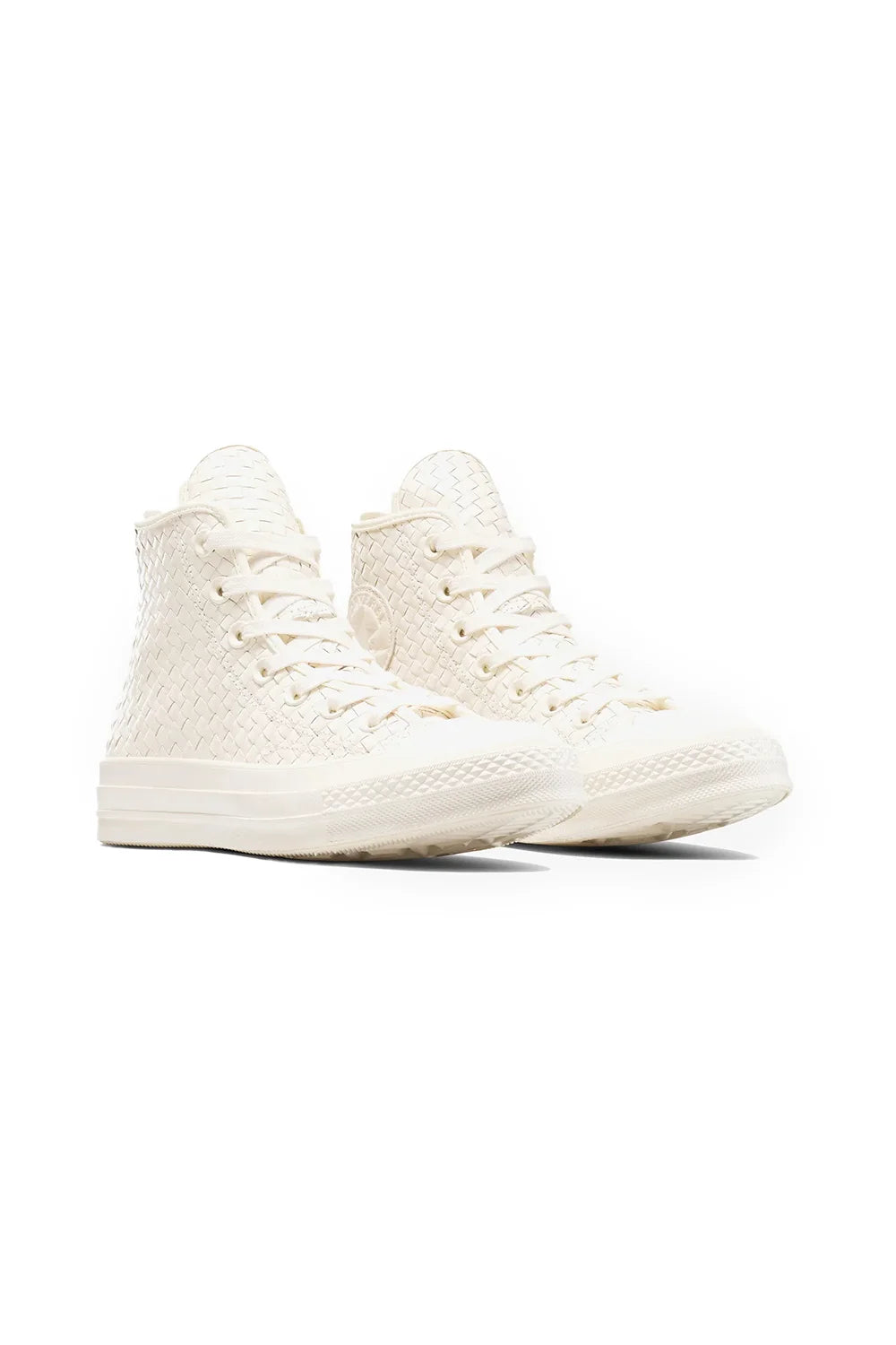 Converse-Chuck 70 Kadın Deri Örgülü Krem Sneaker-Sneakers-4-roqelvaxirum.shop