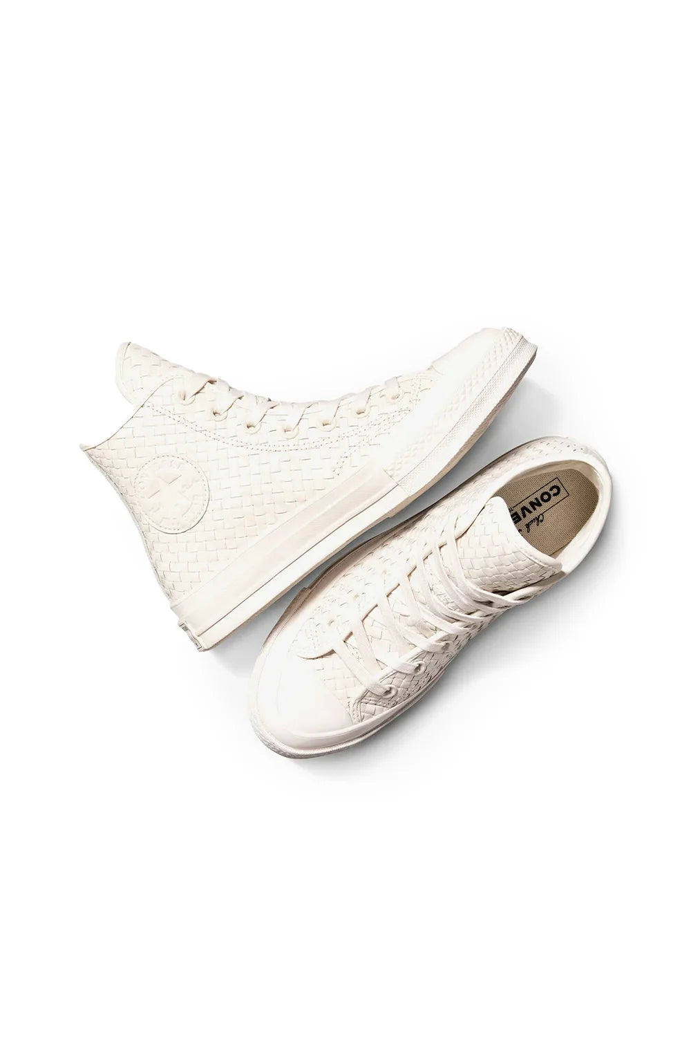 Converse-Chuck 70 Kadın Deri Örgülü Krem Sneaker-Sneakers-7-roqelvaxirum.shop