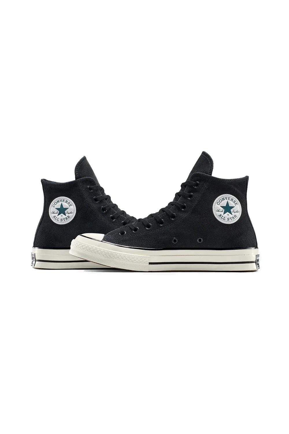 Converse-Chuck 70 Unisex Siyah Süet Sneakers-Sneakers-7-roqelvaxirum.shop