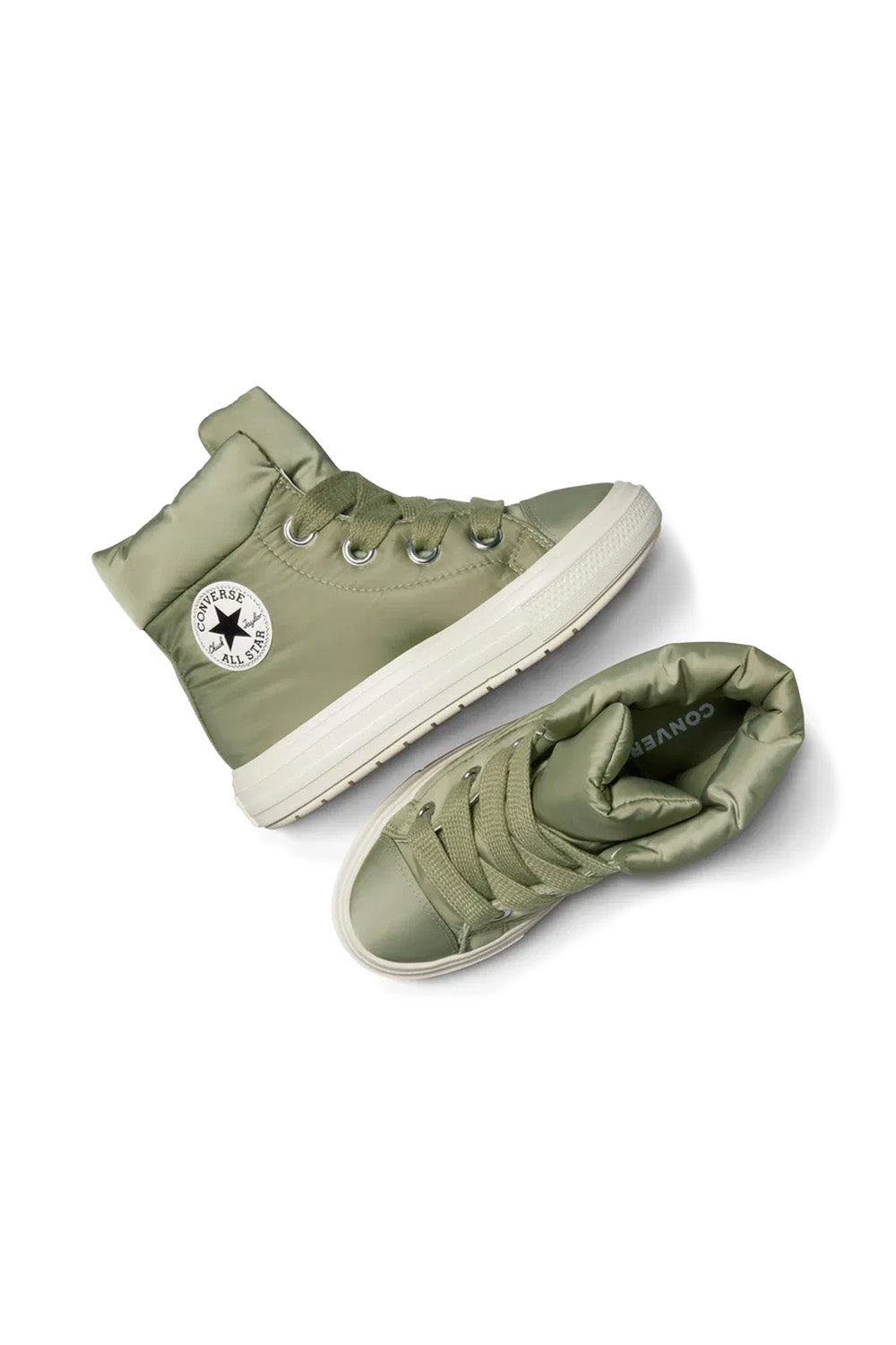 Converse-Chuck Taylor All Star Elements Kadın Elyaf Dolgulu Yeşil Bot-Bot-3-roqelvaxirum.shop