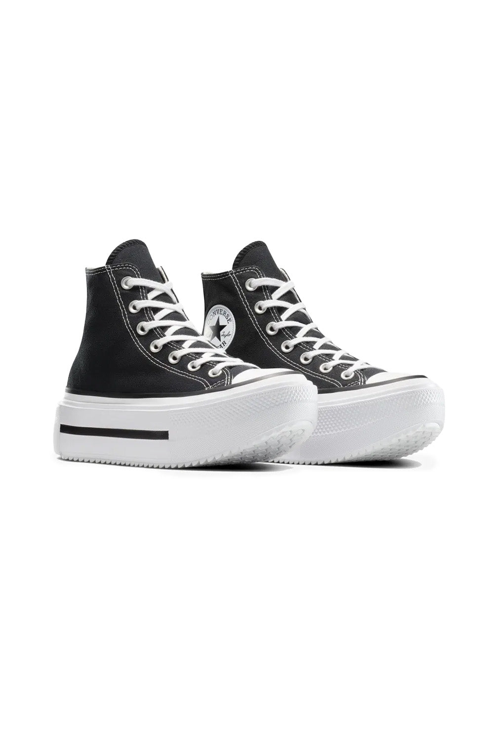 Converse-Chuck Taylor All Star Lift Double Stack Platform Siyah Kadın Sneakers-Sneakers-2-roqelvaxirum.shop