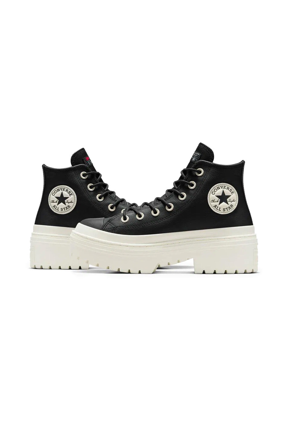 Converse-Chuck Taylor All Star Lugged Heal Platform Siyah Kadın Deri Bot-Bot-5-roqelvaxirum.shop