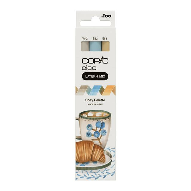 Copic-Copic Ciao 3'lü Layer & Mix Set Cozy Palette-Kalem Seti-1-roqelvaxirum.shop