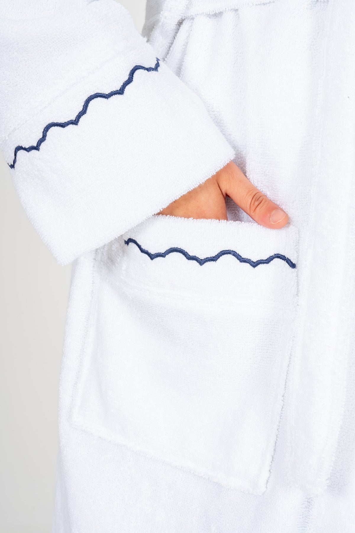 Cotton Box-Classic Bornoz Seti Josina Beyaz Kadın M/L-Bornoz Seti-7-roqelvaxirum.shop