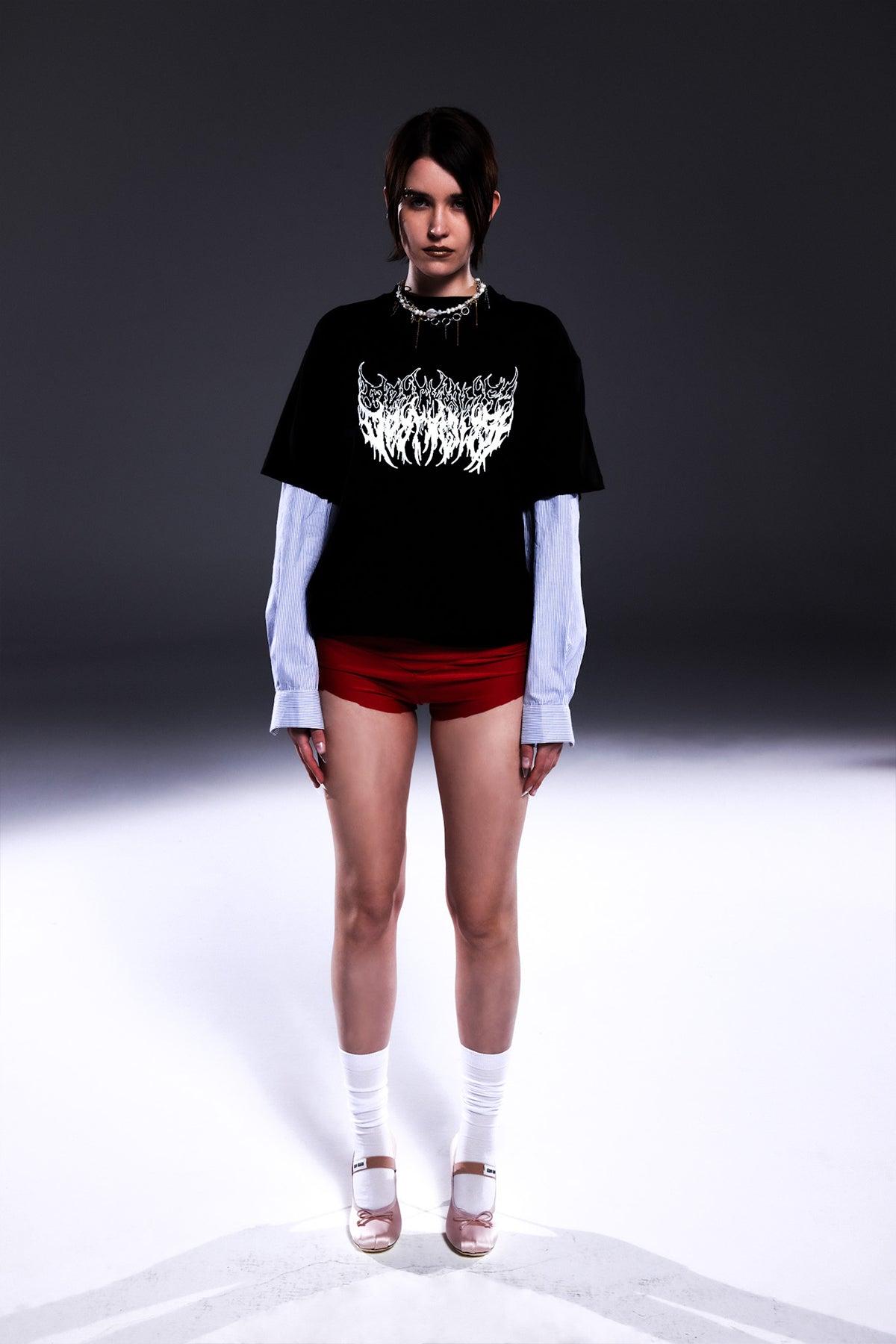 Death Is Easy-Logo Shirt Tee-T-Shirts-1-roqelvaxirum.shop