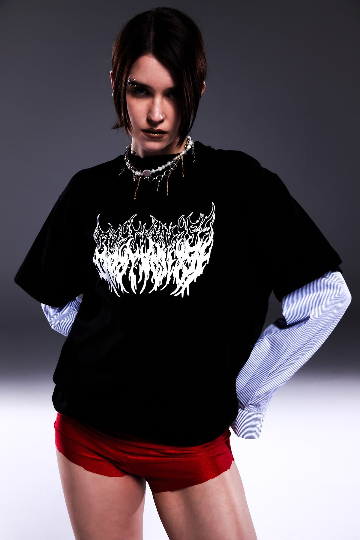 Death Is Easy-Logo Shirt Tee-T-Shirts-2-roqelvaxirum.shop