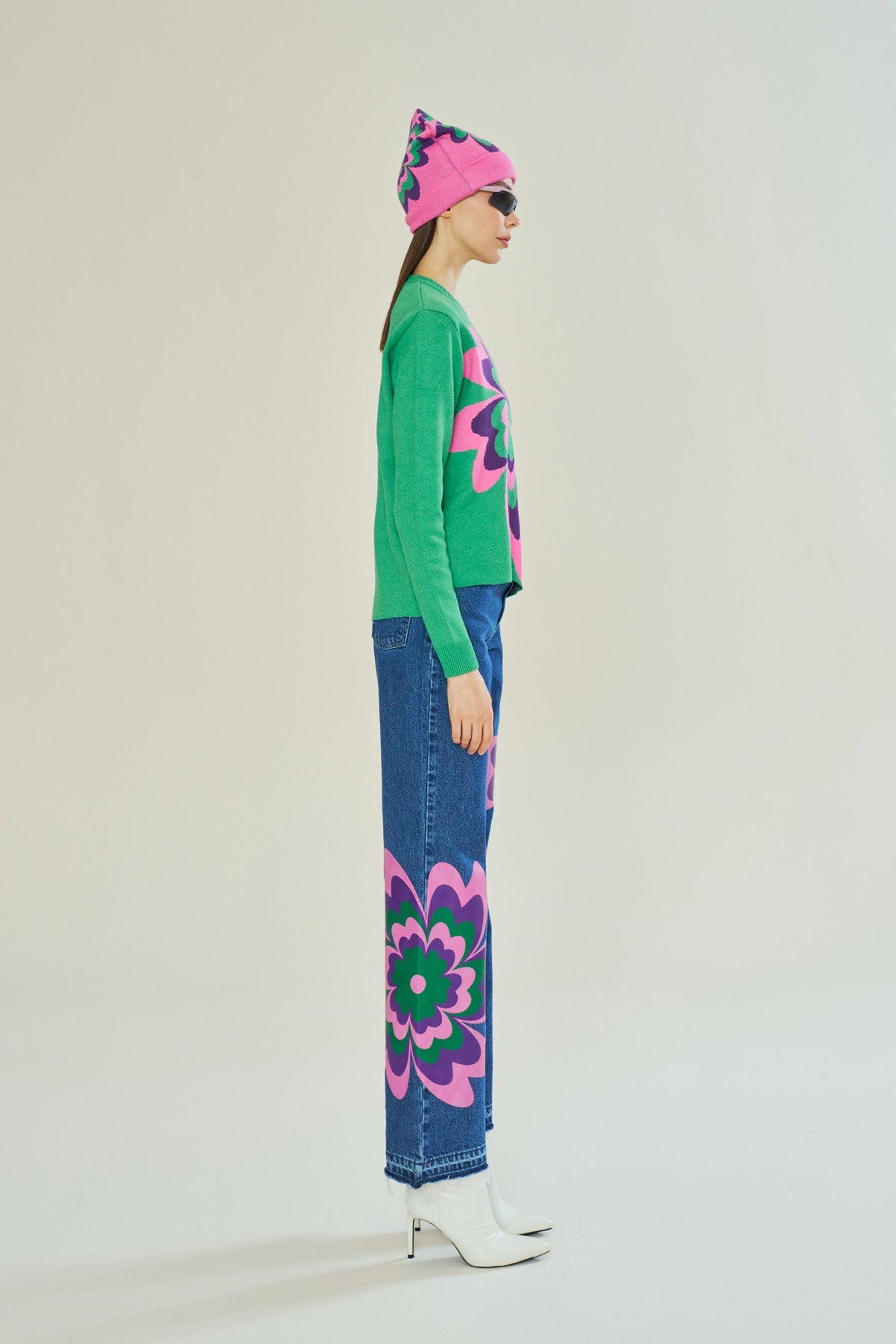 Declara-Botanical Bliss Jeans-Pantolon-2-roqelvaxirum.shop