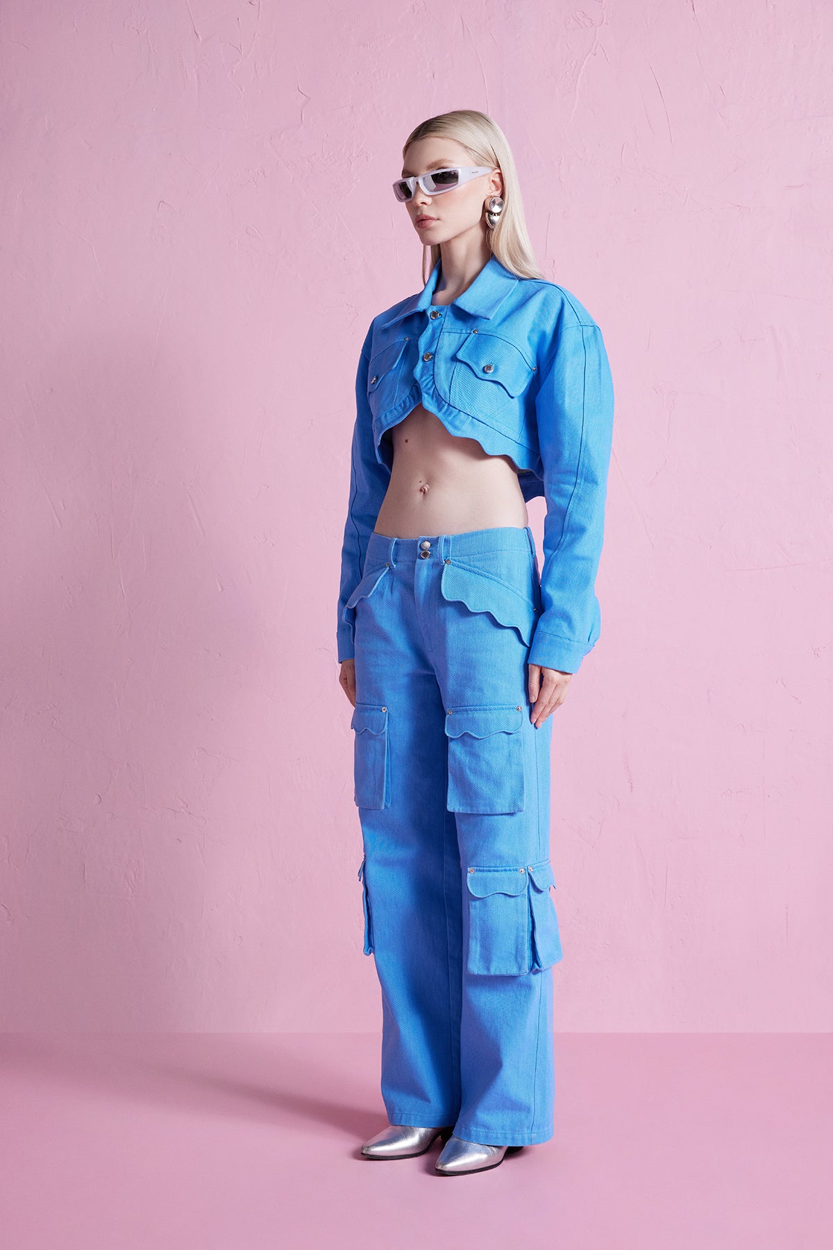 Declara-Wavy Denim Cargo Pant-Pantolon-4-roqelvaxirum.shop
