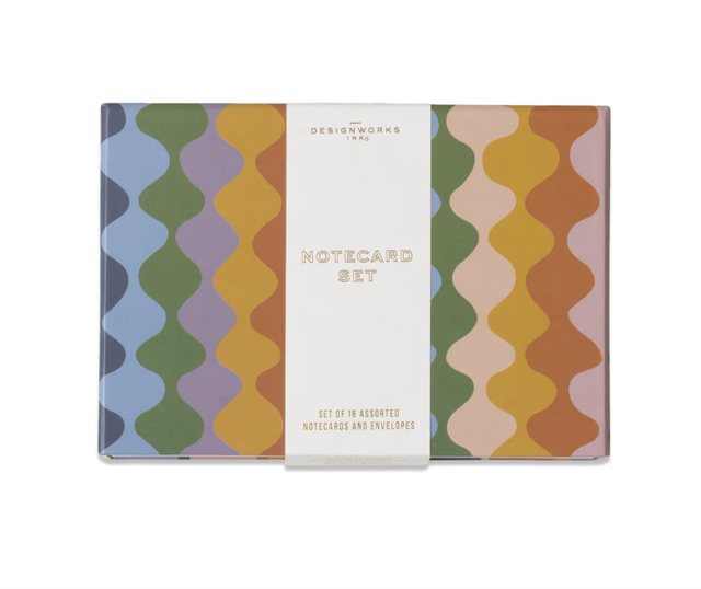Designwork Ink-Designworks Ink Adopo Notecard Set 16'lı Set Eye, Tiger, Heart, Peacock-Aksesuar-2-roqelvaxirum.shop