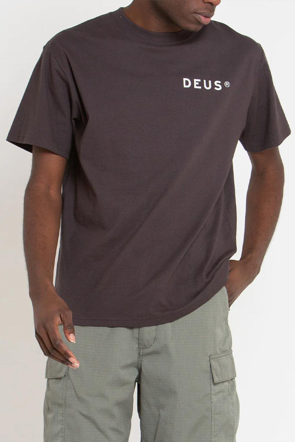 Deus-Haywood Tee Anthracite-T-Shirts-1-roqelvaxirum.shop