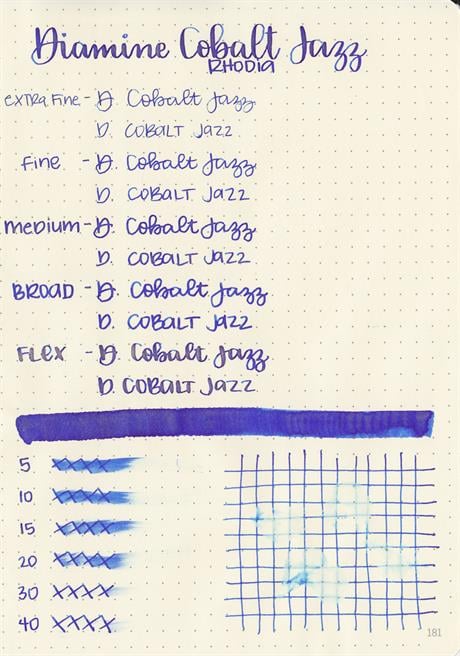 Diamine-Diamine Ink Shimmering Mürekkep Cobalt Jazz 2018-Mürekkep-3-roqelvaxirum.shop