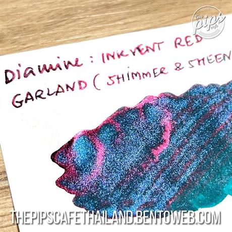 Diamine-Diamine Inkvent Shimmer&Sheen Garland 2022-Mürekkep-2-roqelvaxirum.shop