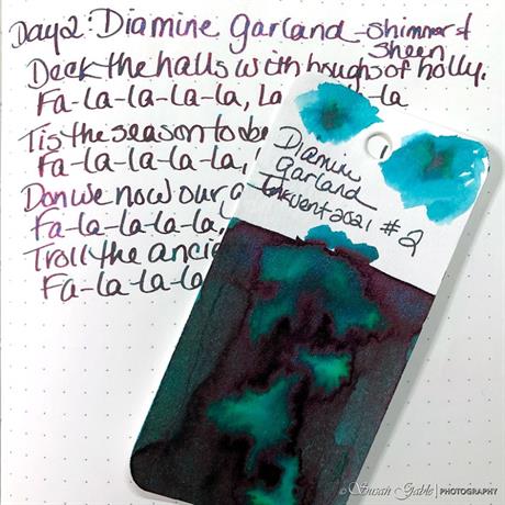 Diamine-Diamine Inkvent Shimmer&Sheen Garland 2022-Mürekkep-4-roqelvaxirum.shop