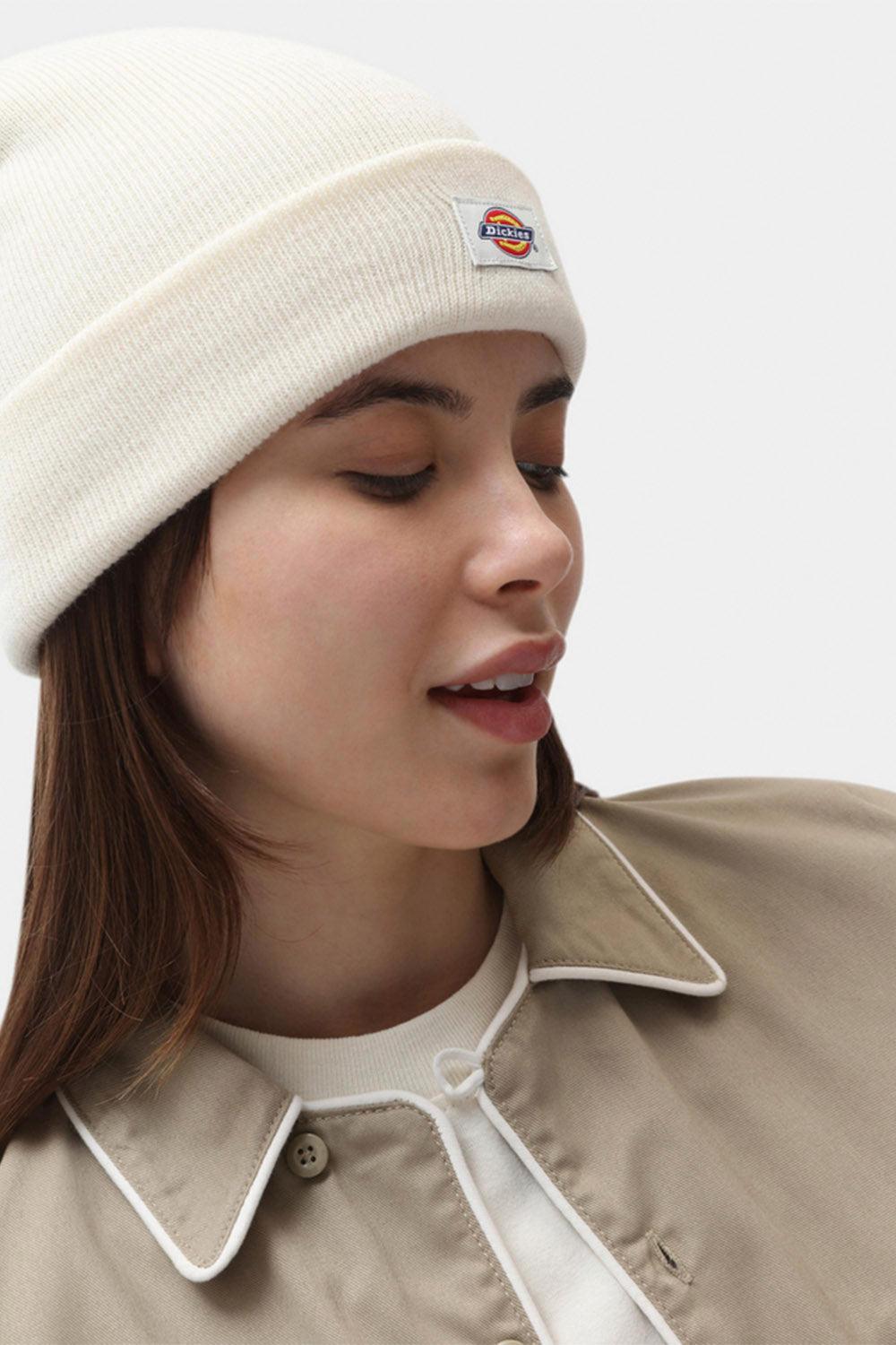 Dickies-Gibsland Beanie Ecru-Şapka-1-roqelvaxirum.shop