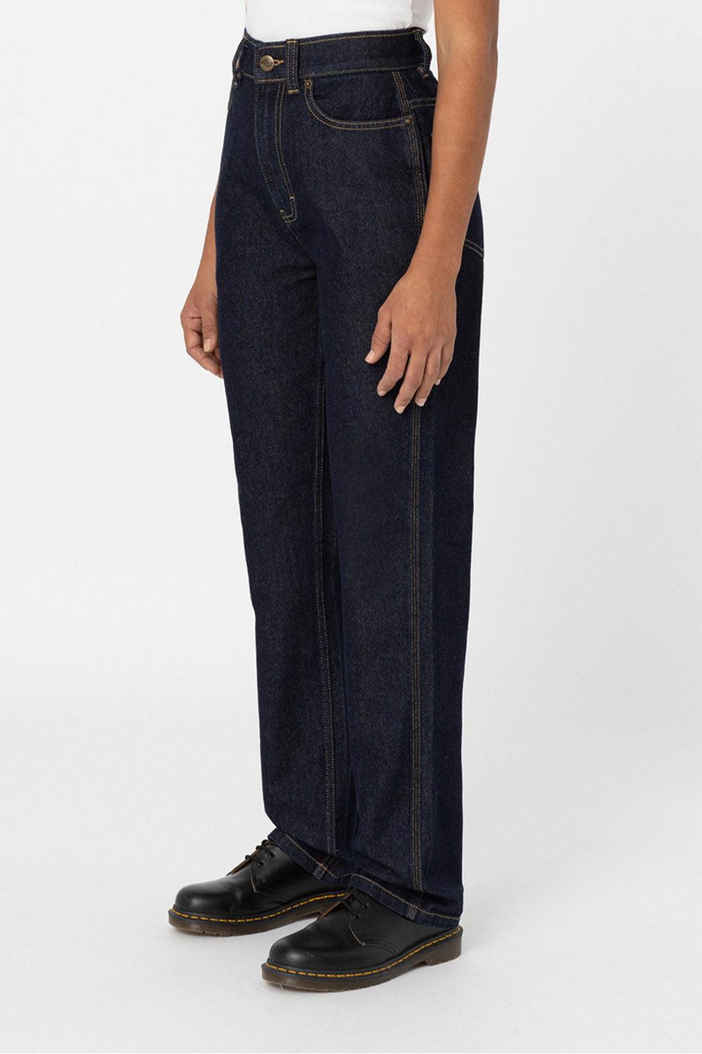 Dickies-Houston Denim Rinsed-Kot Pantolon-6-roqelvaxirum.shop