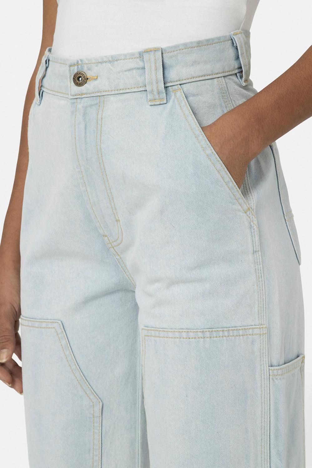Dickies-Madison Double Knee Denim Ultra Light Wash-Kot Pantolon-5-roqelvaxirum.shop