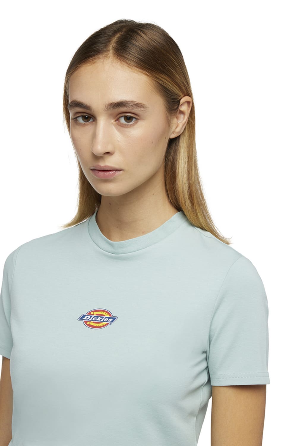 Dickies-Maple Valley Tee Blue Surf-T-Shirts-3-roqelvaxirum.shop